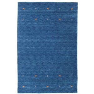 RugVista Gabbeh loom Two Lines Tapis - Bleu 190x290