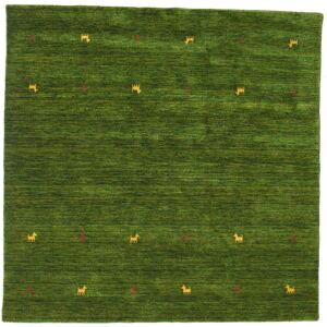 RugVista Gabbeh loom Two Lines Tapis - Vert 200x200