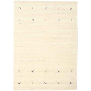 RugVista Gabbeh loom Two Lines Tapis - Blanc ecru 160x230