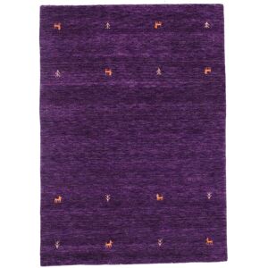 RugVista Gabbeh loom Two Lines Tapis - Violet 140x200