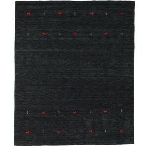 RugVista Gabbeh loom Two Lines Tapis - Noir / Gris 240x290