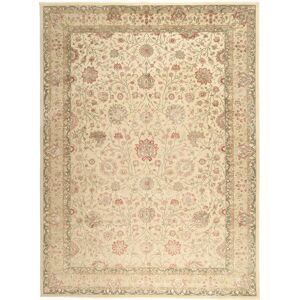 Noue a la main. Origine: India Tabriz Royal Tapis 299x417