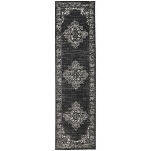 RugVista Vintage Vega Tapis - Gris charbon 80x300