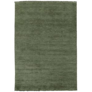 RugVista Handloom fringes Tapis - Vert foret 200x300