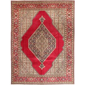 Noue a la main. Origine: Persia / Iran Tabriz signe: Abaghi Tapis 290x380