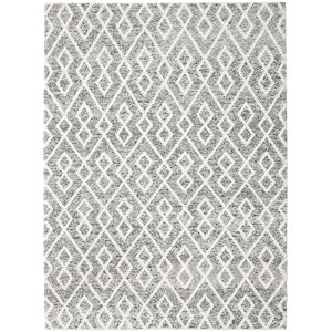 RugVista Hudson Tapis - Noir / Blanc creme 250x350