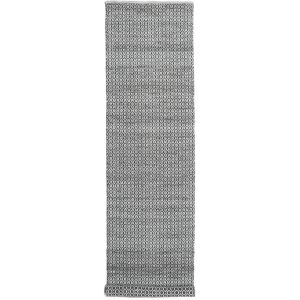 RugVista Alva Tapis - Gris / Noir 80x350