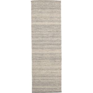 RugVista Alva Tapis - Marron / Blanc 80x250