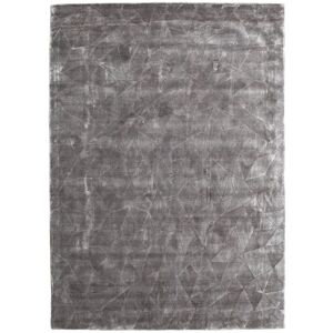 RugVista Crystal Tapis - Gris argente / Gris 140x200