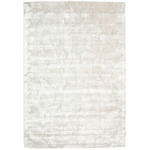 RugVista Crystal Tapis - Gris argente / Blanc ecru 160x230