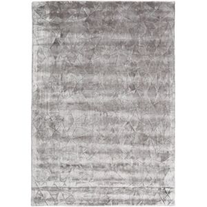 RugVista Crystal Tapis - Gris argente / Gris 160x230