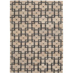 RugVista Tudor Tapis - Beige / Noir 140x200