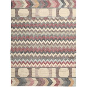 RugVista Arrows Jute Tapis - Beige / Multicolore 200x300