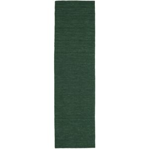 RugVista Kilim loom Tapis - Vert foret 80x250