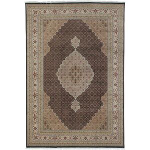 Noue a la main. Origine: India Tabriz Royal Tapis 207x298