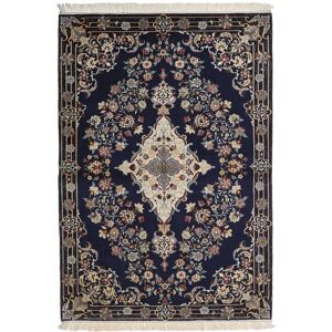 Noue a la main. Origine: Persia / Iran Ispahan chaîne de soie Tapis 112x160