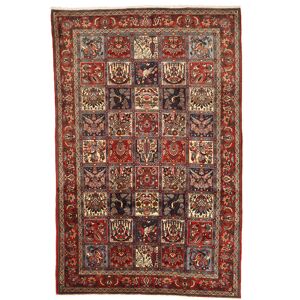 Noue a la main. Origine: Persia / Iran Bakhtiar Collectible Tapis 208x317