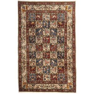 Noue a la main. Origine: Persia / Iran Bakhtiar Collectible Tapis 204x318