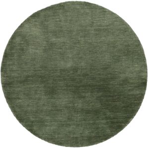 RugVista Handloom Tapis - Vert foret Ø 200