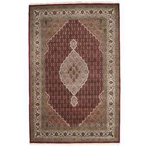 Noue a la main. Origine: India Tabriz Royal Tapis 195x301