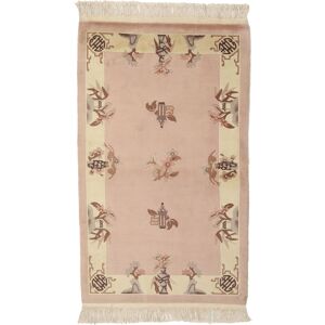 Noue a la main. Origine: China Chinois 90 Line Tapis 91x151