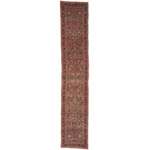 Noue a la main. Origine: Persia / Iran Antique Sarough ca. 1920 Tapis 80x421