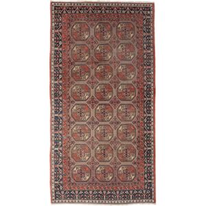 Noue a la main. Origine: China Antique Khotan ca. 1900 Tapis 190x333