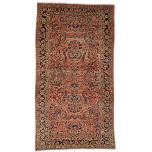 Noue a la main. Origine: Persia / Iran Antique Lillian ca. 1900 Tapis 202x368