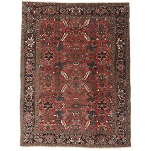 Noue a la main. Origine: Persia / Iran Heriz ca. 1920 Tapis 195x255