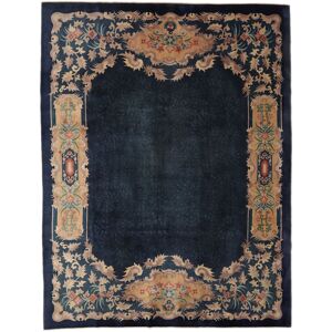 Noue a la main. Origine: China Antique Chinois Nichols ca. 1920 Tapis 263x343