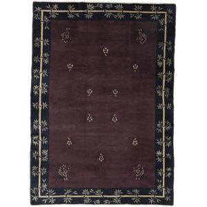 Noue a la main. Origine: China Chinois Antique Peking ca. 1940 Tapis 188x263