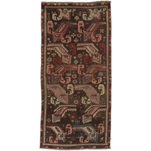 Noue a la main. Origine: Azerbaijan / Russia Antique Chirvan ca. 1930 Tapis 124x236