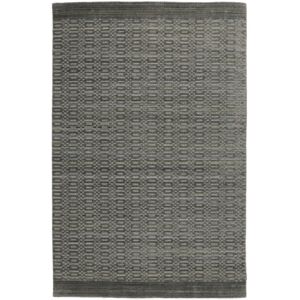 Noue a la main. Origine: India Mosaic Border Tapis - Vert olive 160x230