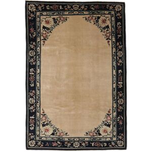 Noue a la main. Origine: China Chinois Antique Peking Tapis 184x275