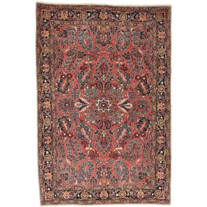 Noue a la main. Origine: Persia / Iran Sarough ca.1920 Tapis 133x200