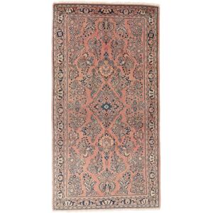 Noue a la main. Origine: Persia / Iran Antique Sarough ca. 1900 Tapis 101x184