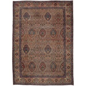 Noue a la main. Origine: Persia / Iran Antique Kerman ca. 1900 Tapis 335x463