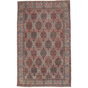 Noue a la main. Origine: Persia / Iran Antique Kerman ca. 1900 Tapis 278x483