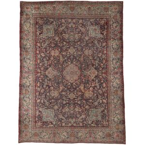 Noue a la main. Origine: Persia / Iran Antique Kerman ca. 1900 Tapis 280x370