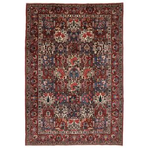 Noue a la main. Origine: Persia / Iran Bakhtiar Collectible Tapis 216x310