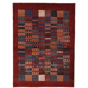 Noue a la main. Origine: Persia / Iran Gabbeh Persan Tapis 148x202