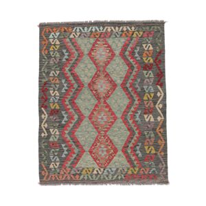 Noue a la main. Origine: Afghanistan Kilim Afghan Old style Tapis 155x197