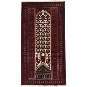 Noue a la main. Origine: Persia / Iran Baloutche Tapis 100x189