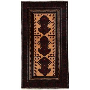 Noue a la main. Origine: Persia / Iran Baloutche Tapis 104x196