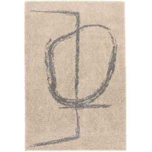 RugVista Sign Tapis - Beige / Gris 140x200