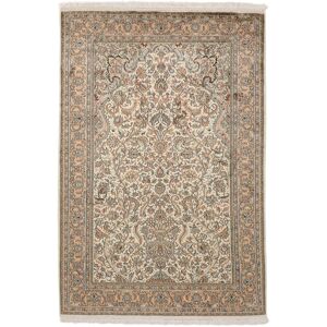 Noue a la main. Origine: India Cachemire pure soie Tapis 125x184