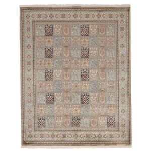 Noue a la main. Origine: India Cachemire pure soie Tapis 244x315