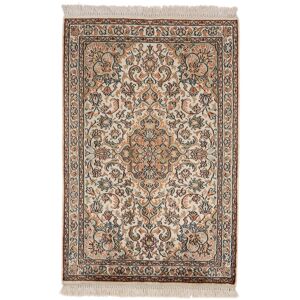 Noue a la main. Origine: India Cachemire pure soie Tapis 62x97