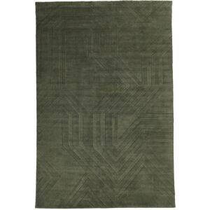 RugVista Labyrinth Tapis - Vert foret 200x300