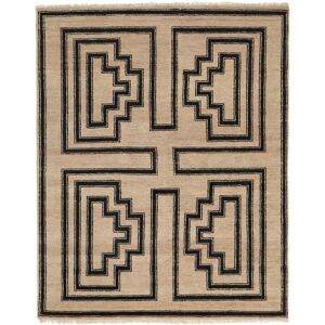 Noue a la main. Origine: India Grass Tapis 244x304